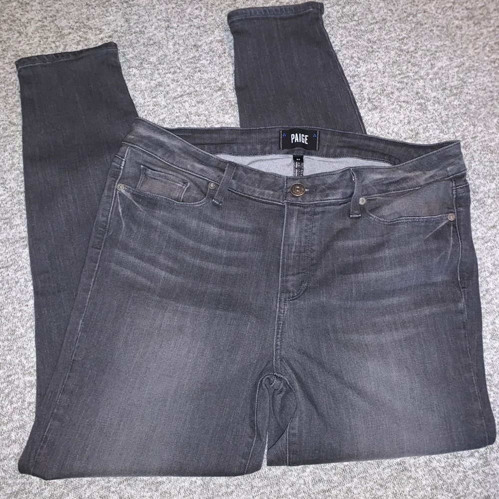 Paige Verdugo Ankle Distressed Gray Sz 14 or 32